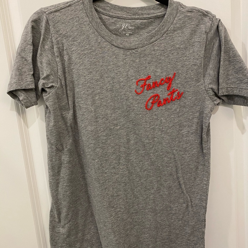 Fancy pants jcrew tshirt